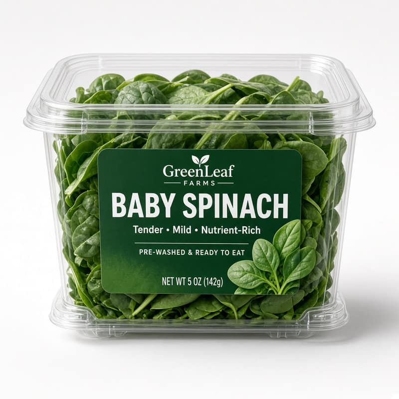 Baby Spinach Pack