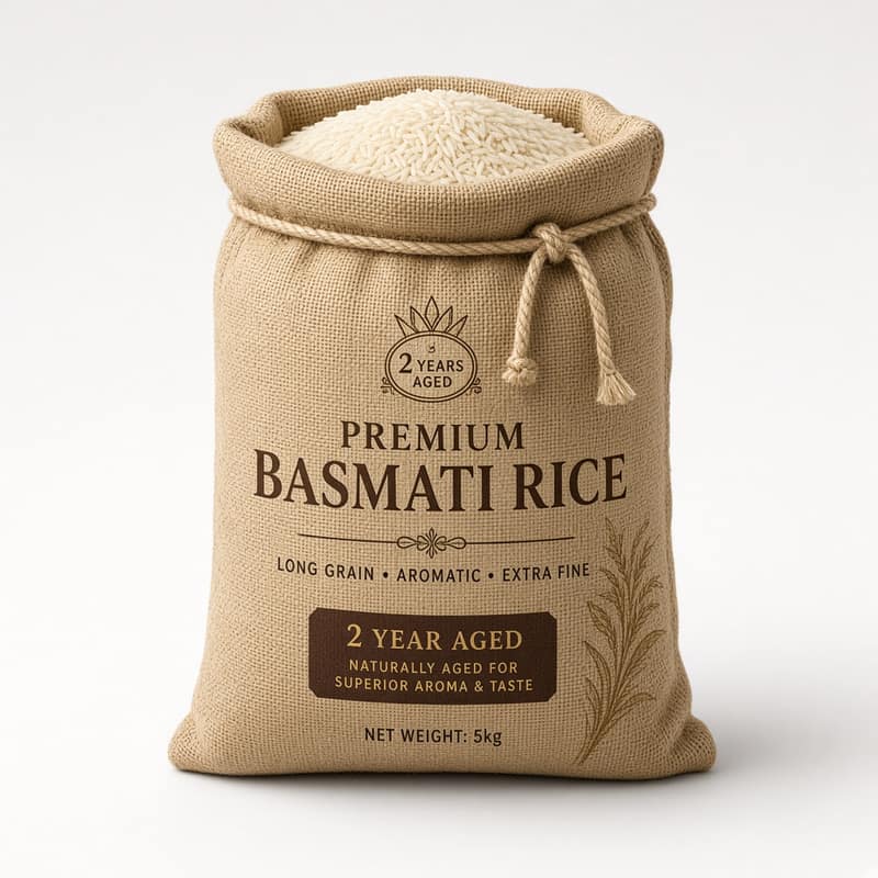 Basmati Rice Aged 2 Year
