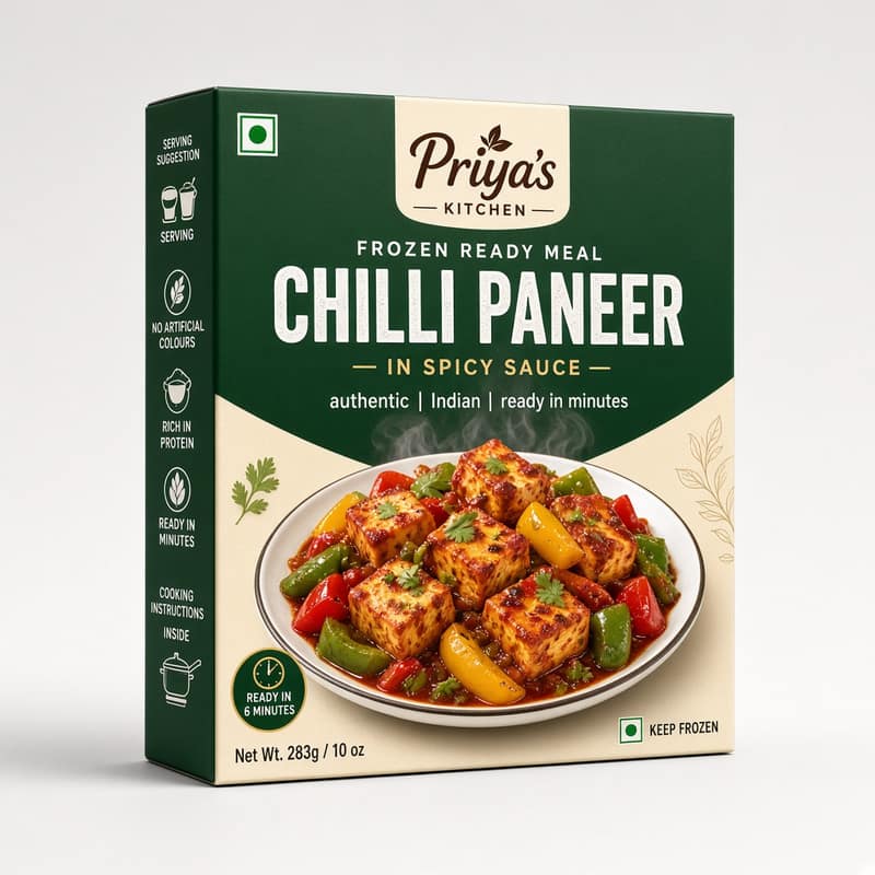 Frozen Chilli Paneer Meal