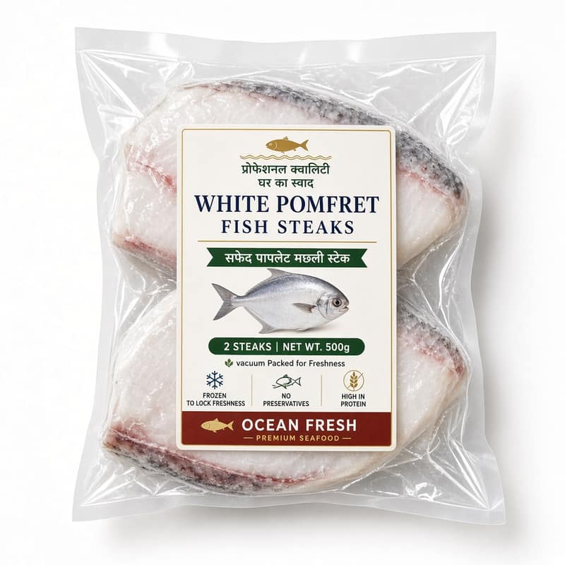 Frozen Fish Pomfret Steaks