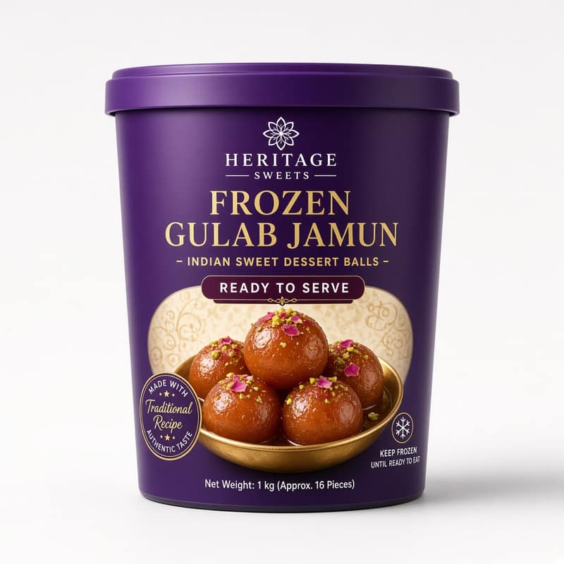 Frozen Gulab Jamun