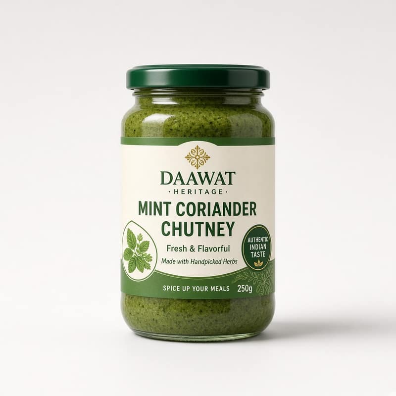 Green Chutney Mint Coriander