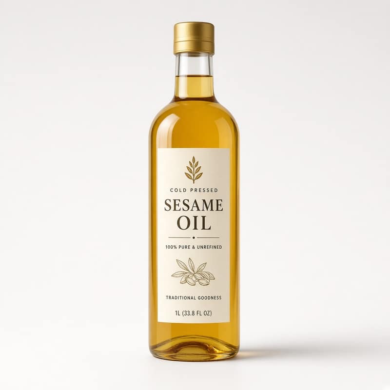 Sesame Oil Cold Pressed