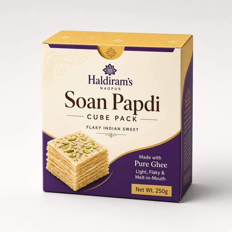 Soan Papdi Cube Pack
