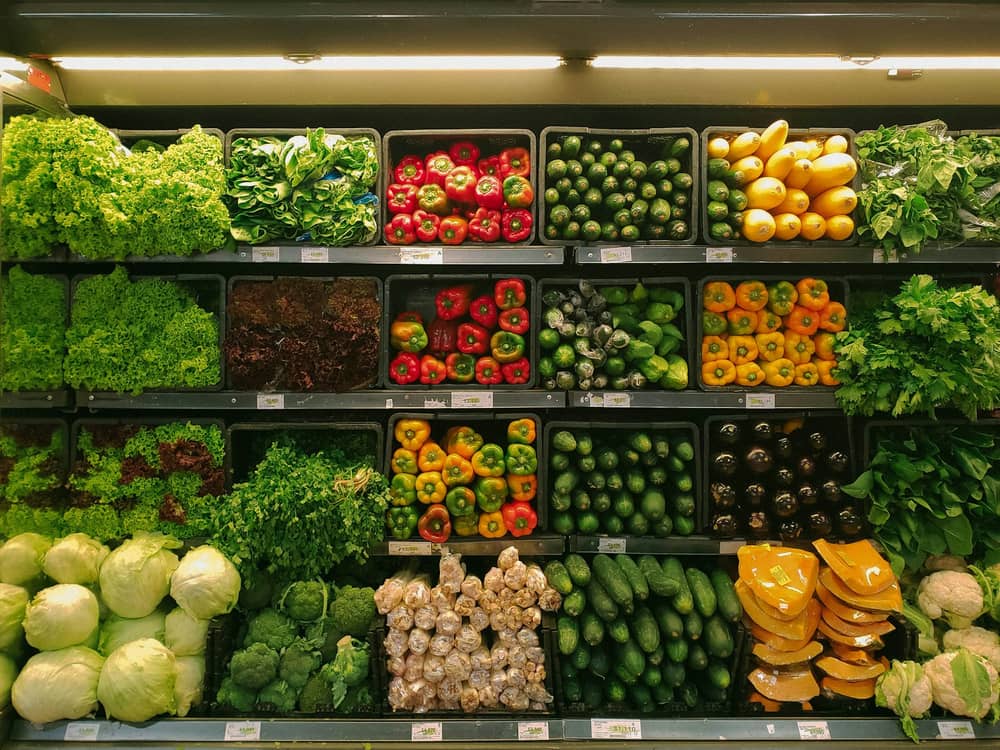Grocery shelves at Indiya Groceries in Lake Ozark